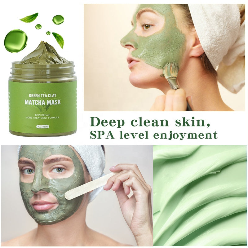 Matcha Green tea Clay  Mask