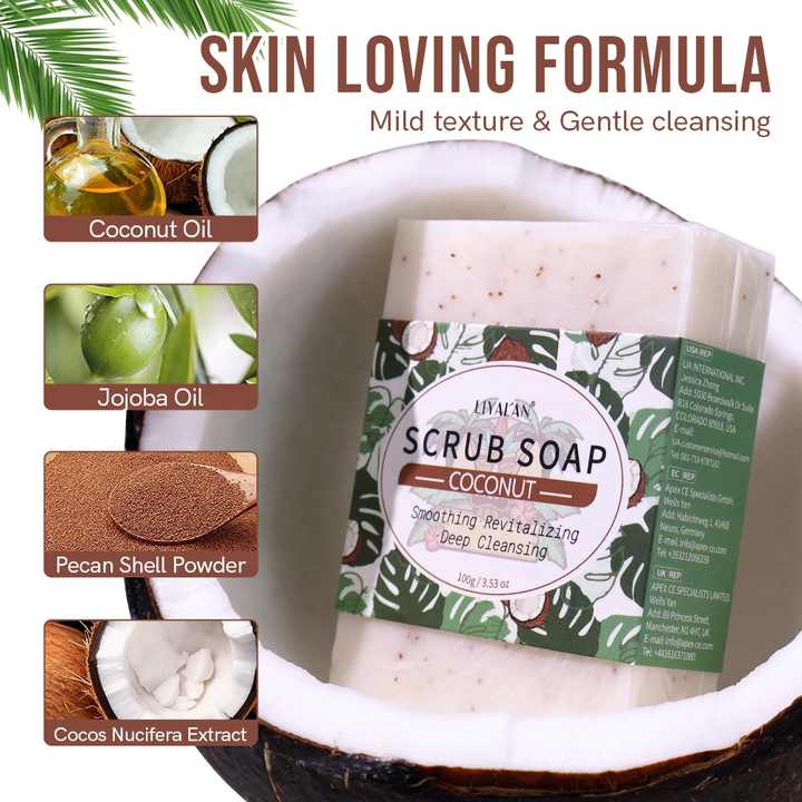 COCONUT SCRUB SOAP