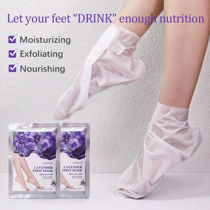 Lavender Foot Masks