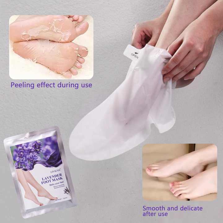 Lavender Foot Masks