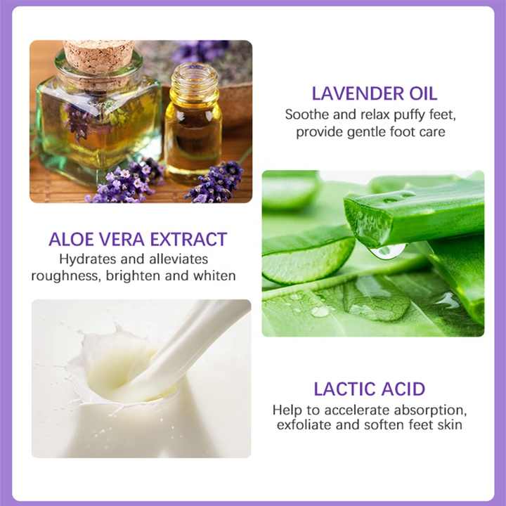 Lavender Foot Masks