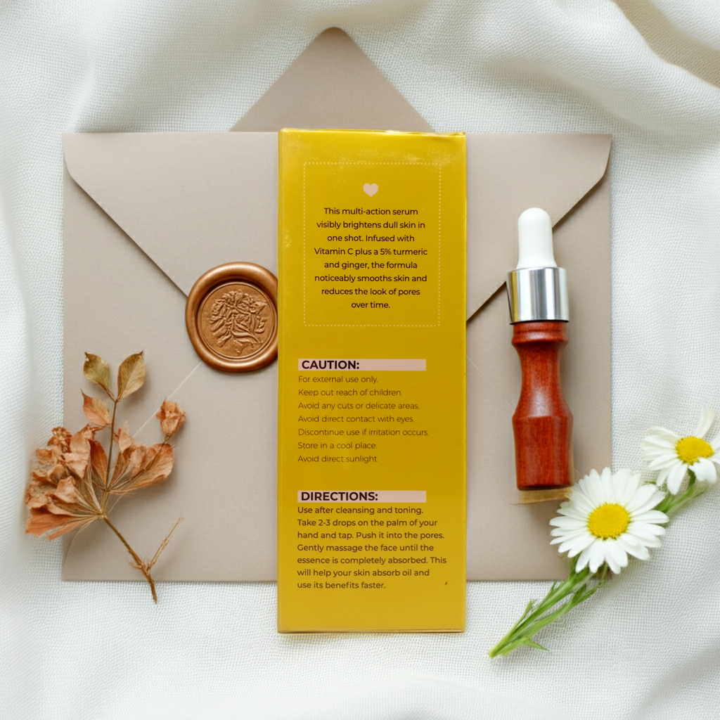 TURMERIC Vitamin C serum